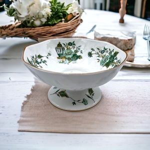 Vintage Kowloon England Staffordshire Fine Bone China Royal compote dish​